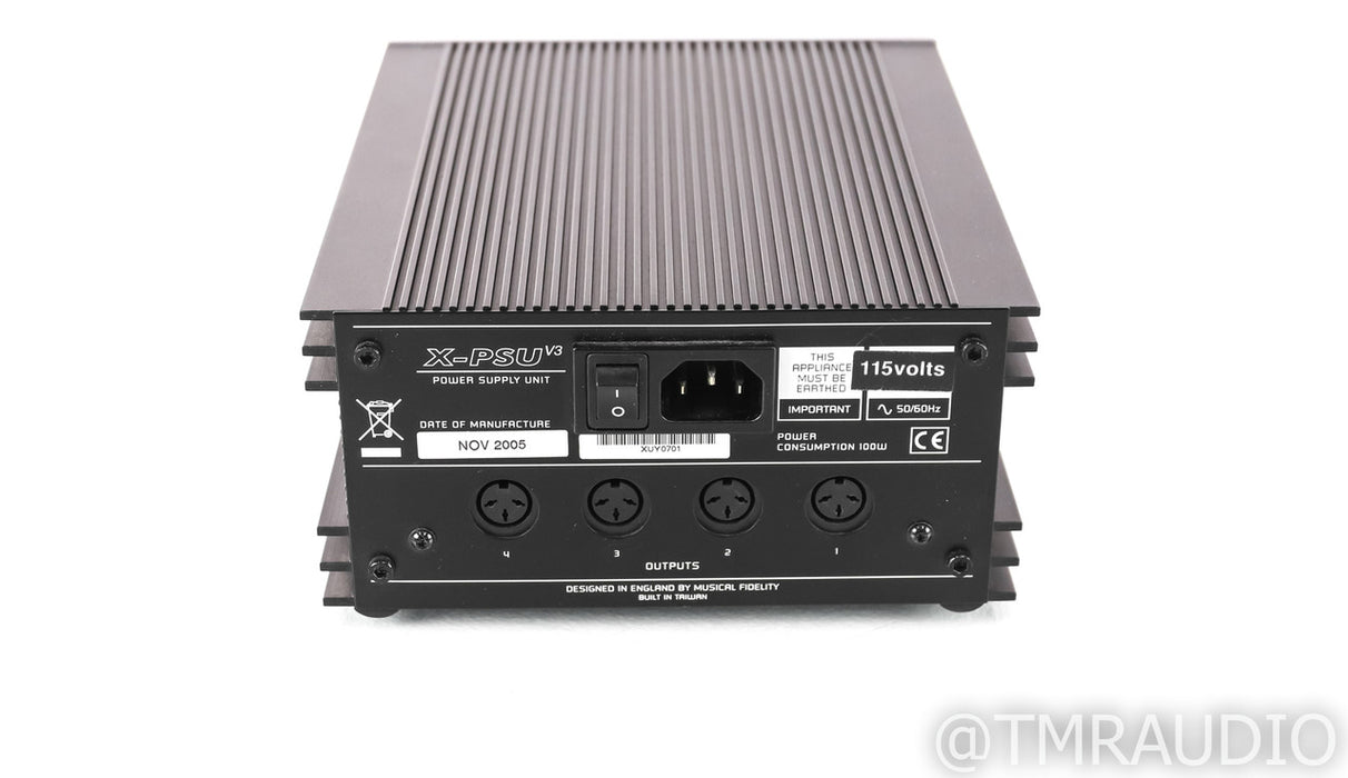 Musical Fidelity X-PSU V3 External Power Supply; XPSUV3 PSU