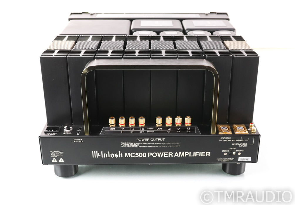McIntosh MC500 Stereo Power Amplifier; MC-500