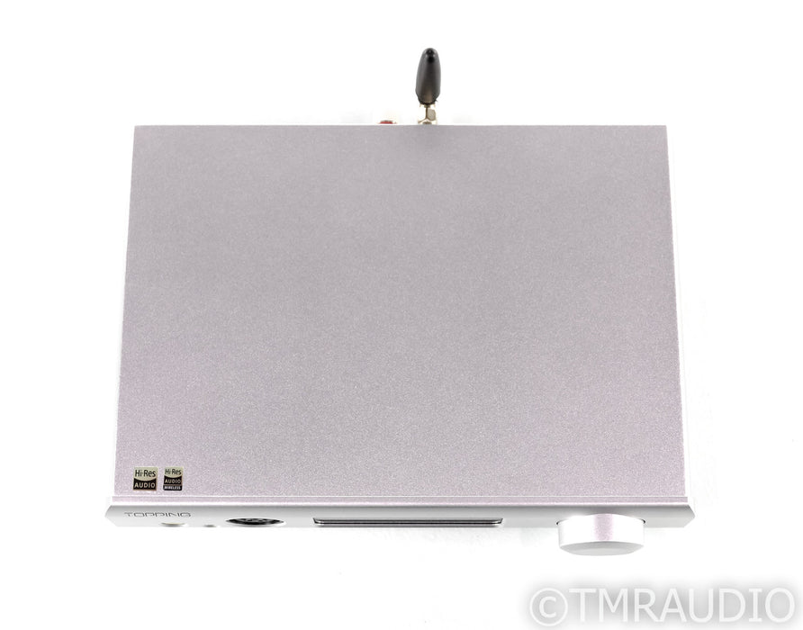 Topping DX7 Pro DAC; D/A Converter; Headphone Amplifier; DX-7; Silver; Remote