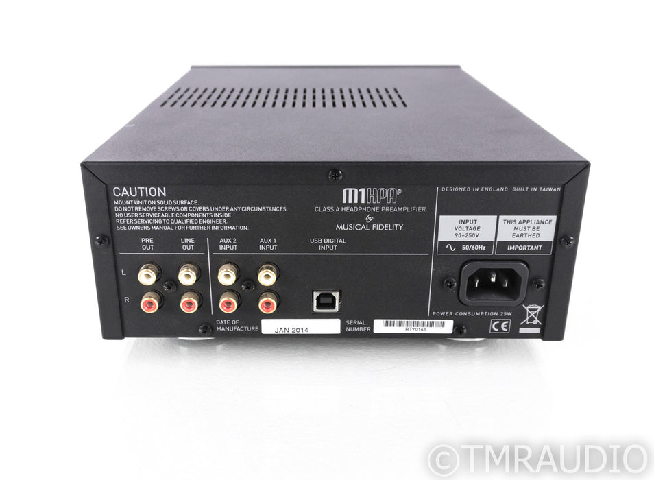 Musical Fidelity M1HPAP Headphone Amplifier; M1-HPAP