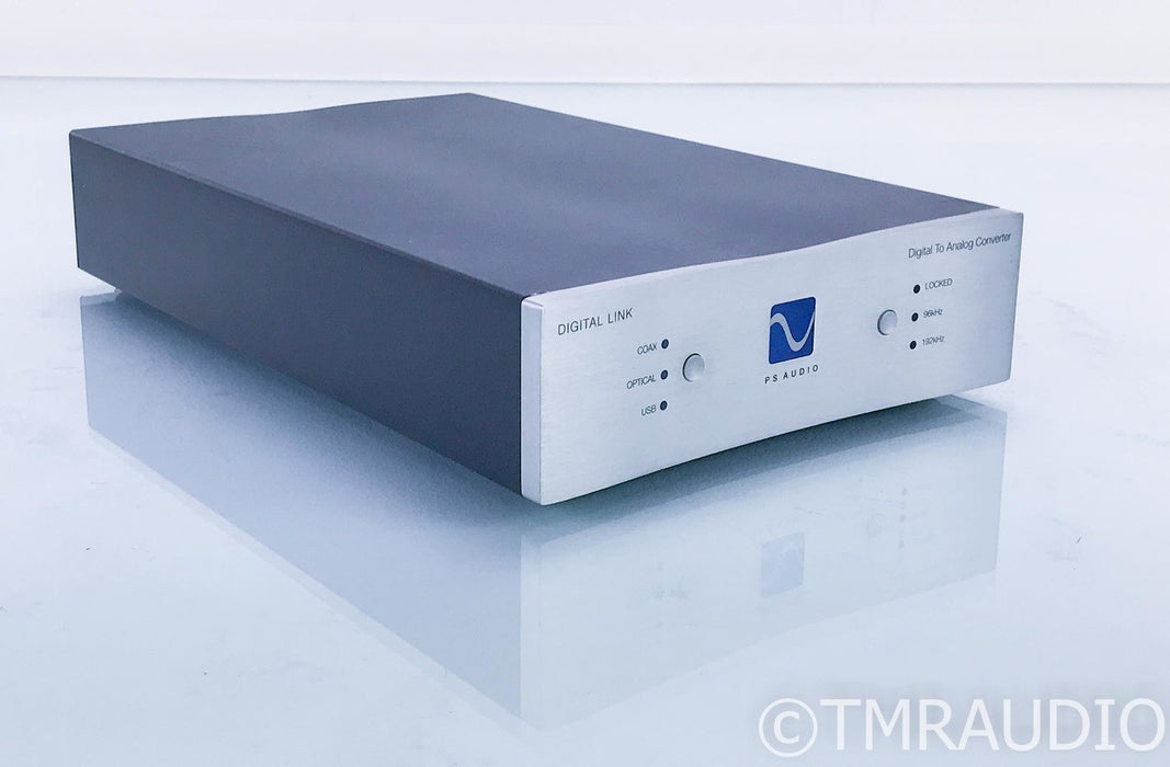 PS Audio Digital Link III Upsampling DAC; D/A Converter; DL3; AS-IS (No Output)