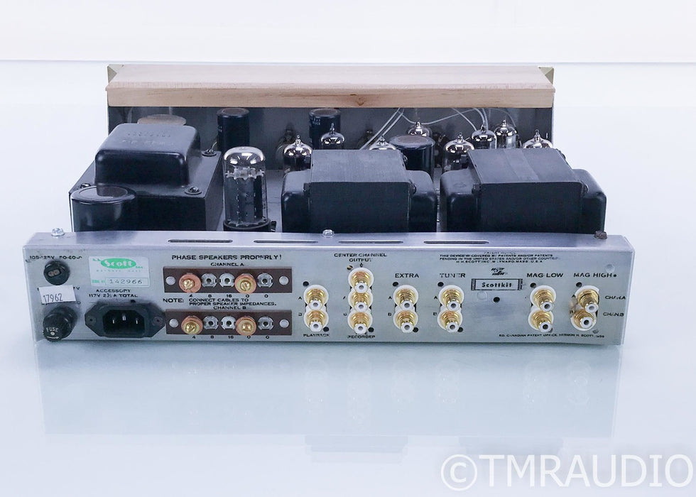 HH Scott Kit Stereomaster Type LK48 Tube Amplifier; AS-IS (Untested, Modified)