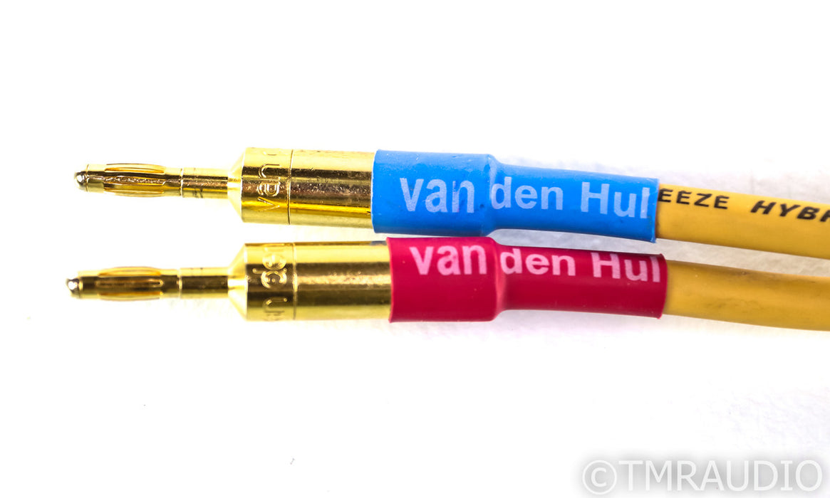 Van Den Hul The Breeze Hybrid Speaker Cables; 8ft Pair; Fusion Series