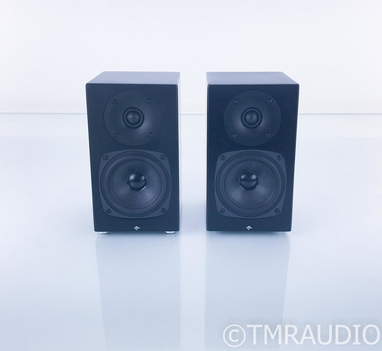 Totem Kin Mini Bookshelf Speakers; Black Pair