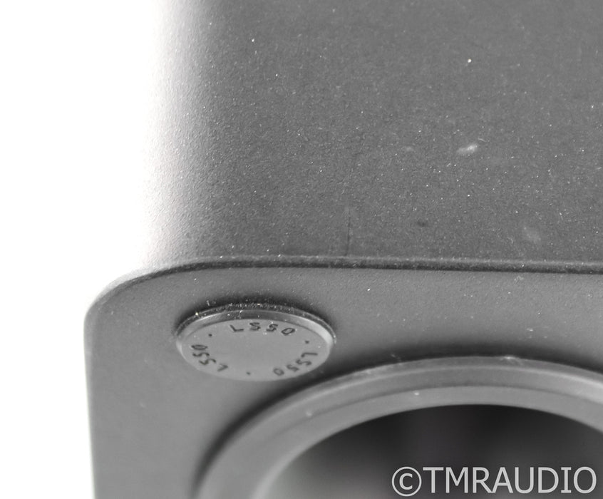 KEF LS50 Black Edition Bookshelf Speakers; All Black Pair; LS-50