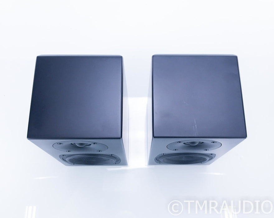 Totem Kin Mini Bookshelf Speakers; Black Pair