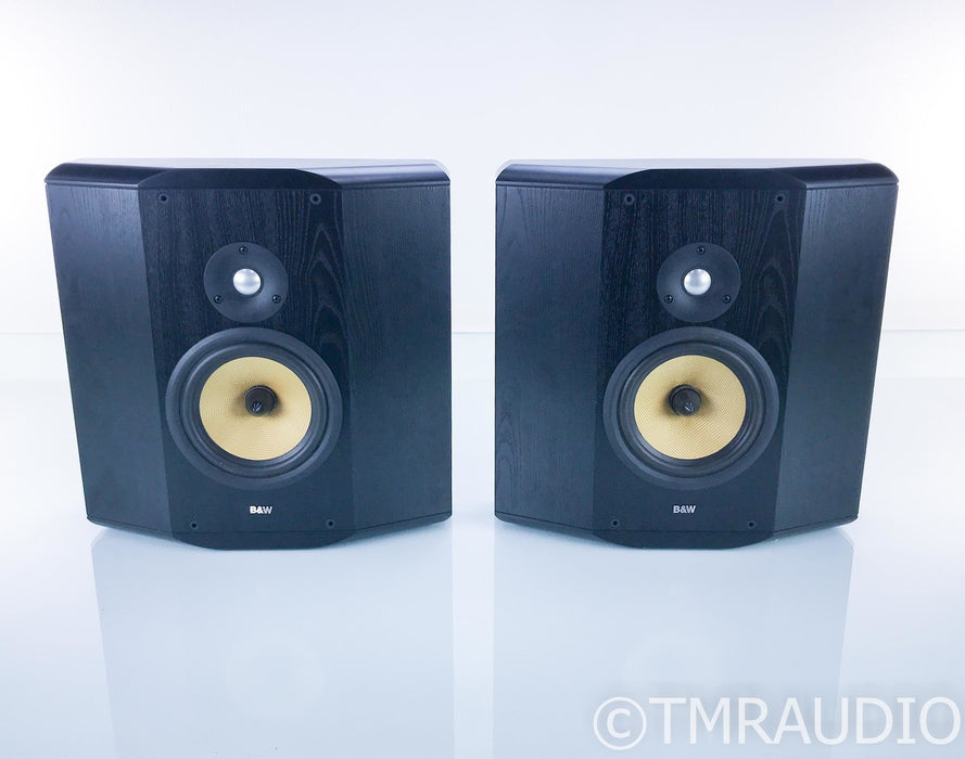 B&W CDM SNT On-Wall Surround / Satellite Speakers; Black Ash Pair