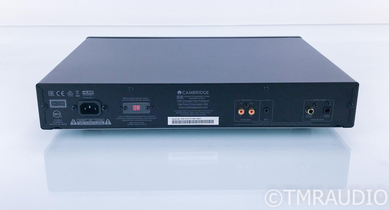 Cambridge Audio CXC Digital CD Transport; Black; Remote