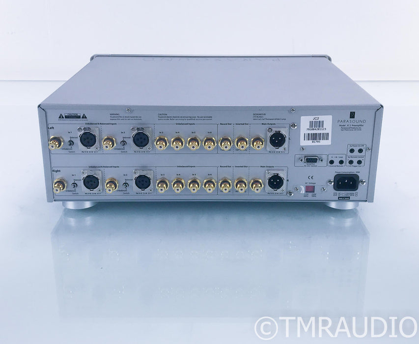 Parasound Halo JC2 Stereo Preamplifier; JC-2; Remote