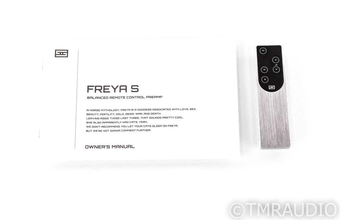 Schiit Freya S Stereo Preamplifier; Remote (2 months)