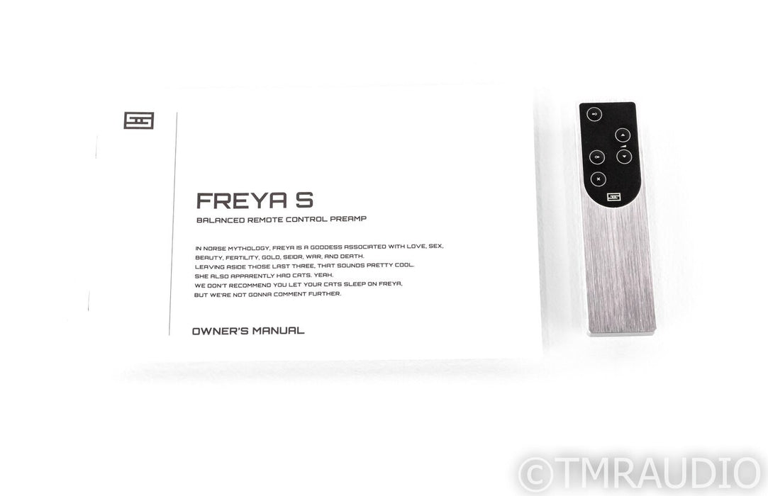 Schiit Freya S Stereo Preamplifier; Remote (2 Months)