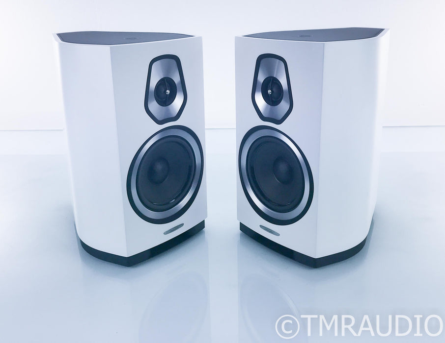 Sonus Faber Sonetto II Bookshelf Speakers; White Pair