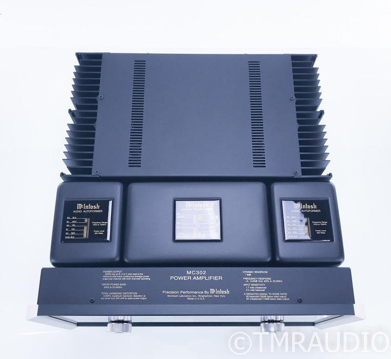 McIntosh MC302 Stereo Power Amplifier; MC-302