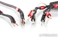 Audioquest CV-8 Speaker Cables; 6ft Pair; 72v DBS (Banana - Bare Wire)