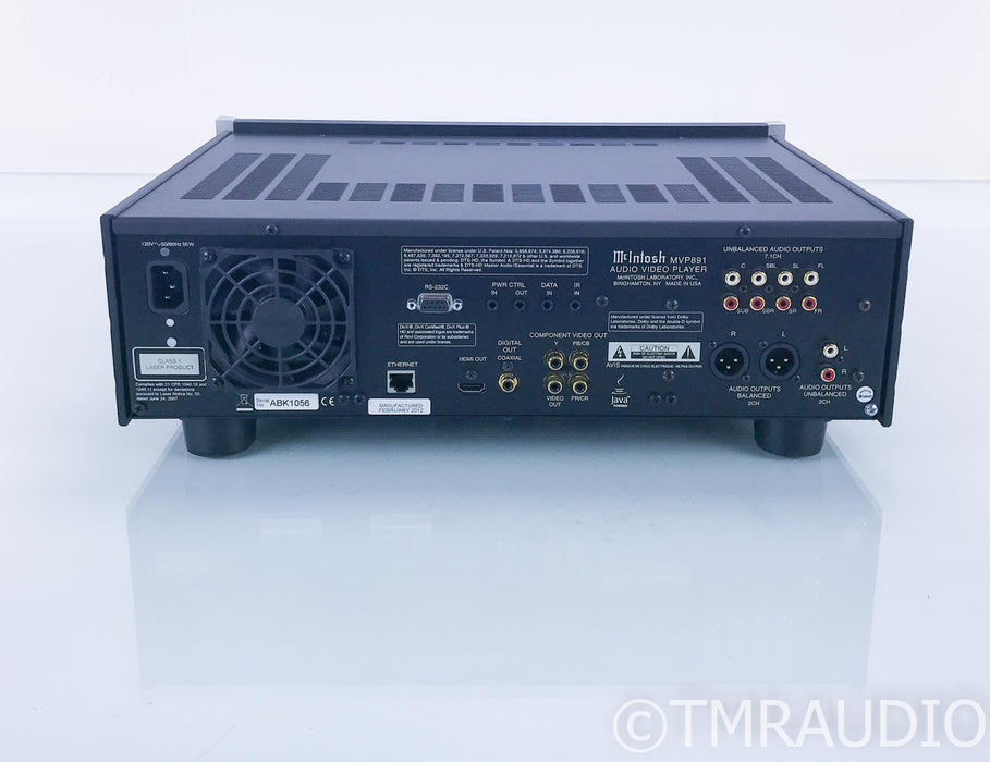 McIntosh MVP891 DVD Player / Network Streamer; MVP-891