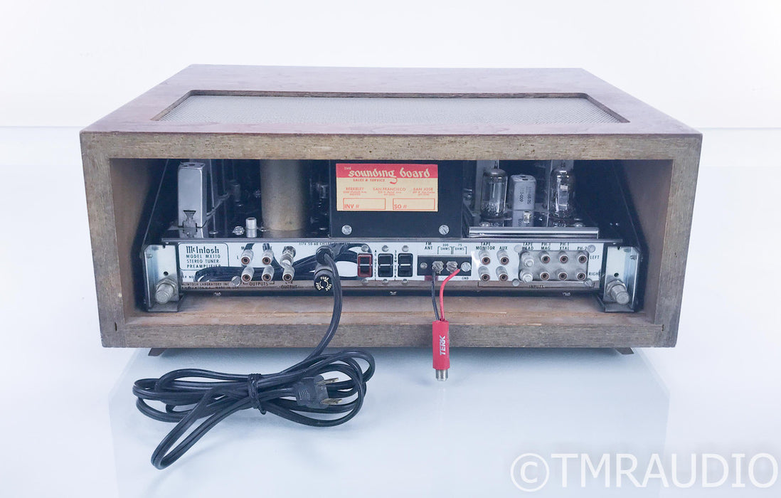 McIntosh MX110 Vintage Stereo Tube Preamplifier / Tuner