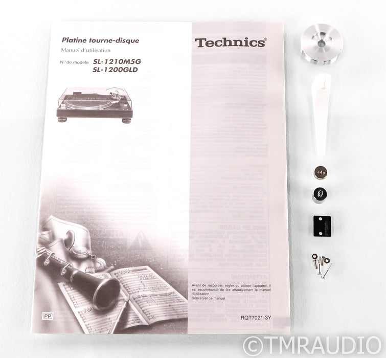 Technics SL-1210M5G Quartz Direct Drive Turntable; SL1210M5G (No Cartridge)