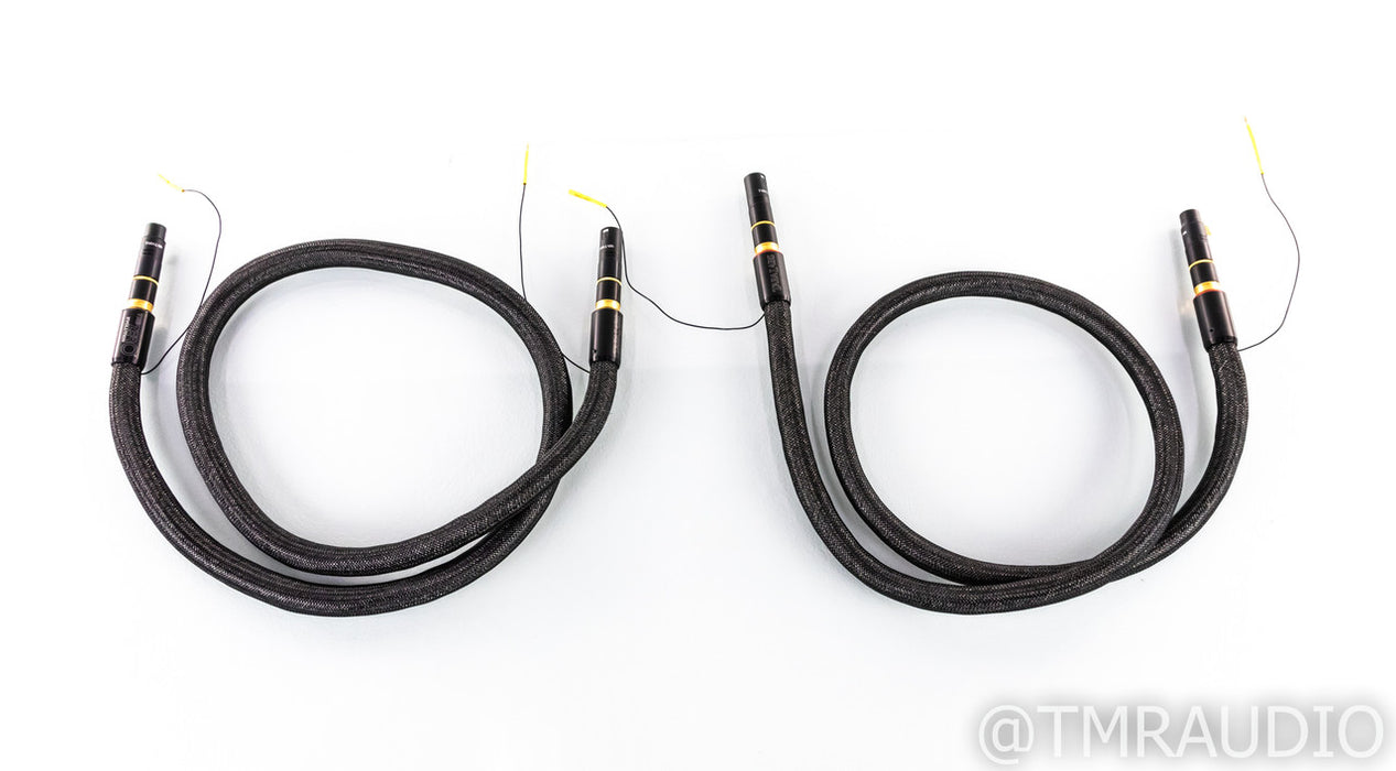 Tara Labs The Zero Evolution XLR Cables; 1.5m Pair Balanced Interconnects w/ HFX (1/5)