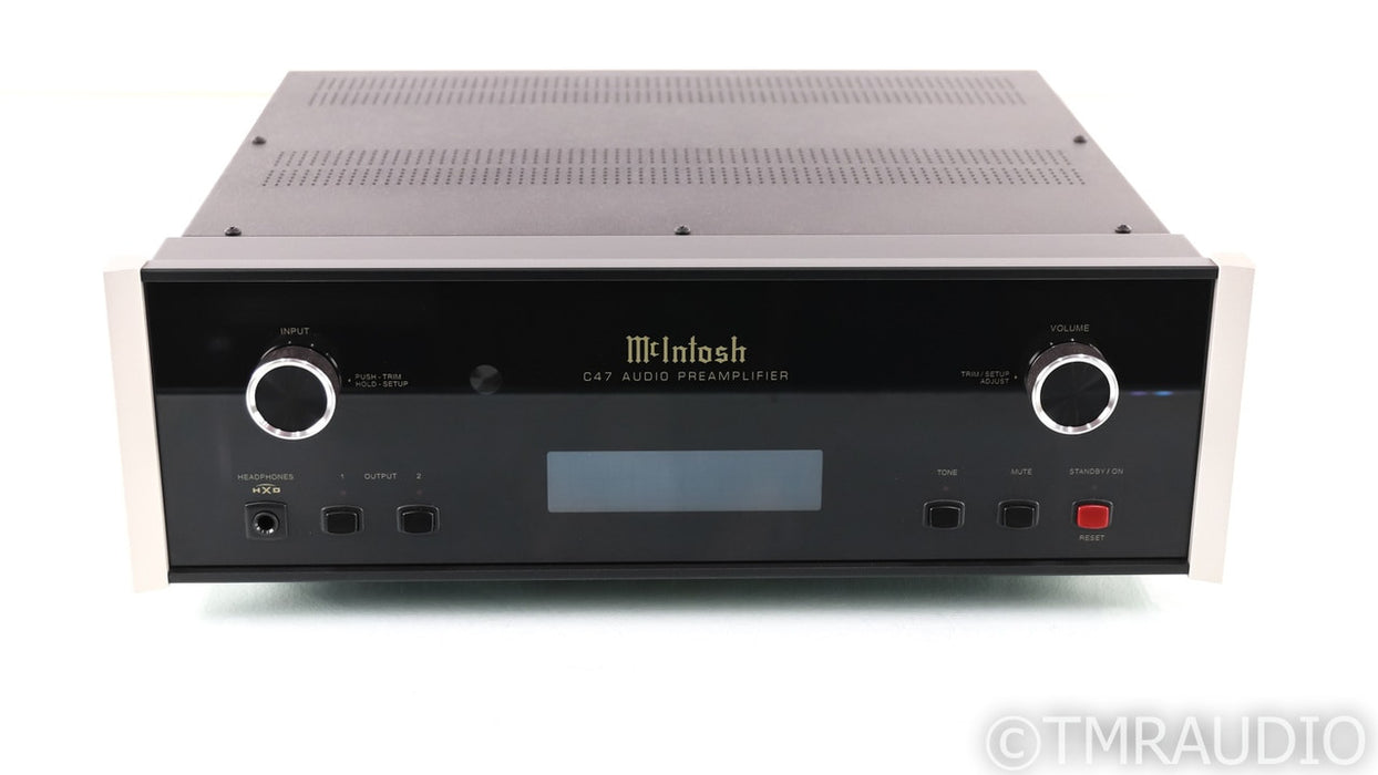 McIntosh C47 Stereo Preamplifier; C-47; Remote; MM / MC Phono