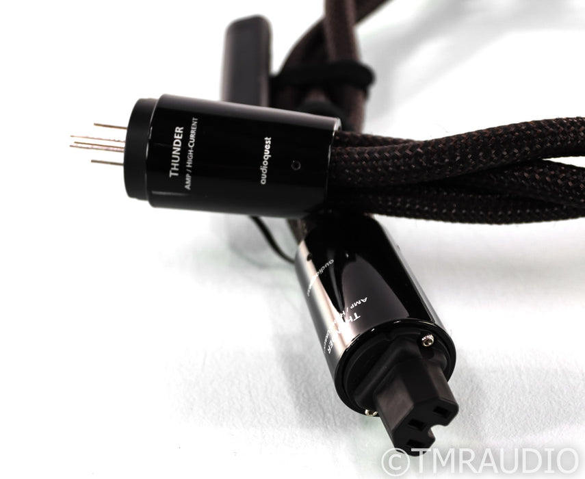 Audioquest Thunder Power Cable; 1m AC Cord; 72v DBS; Amp / High-Current