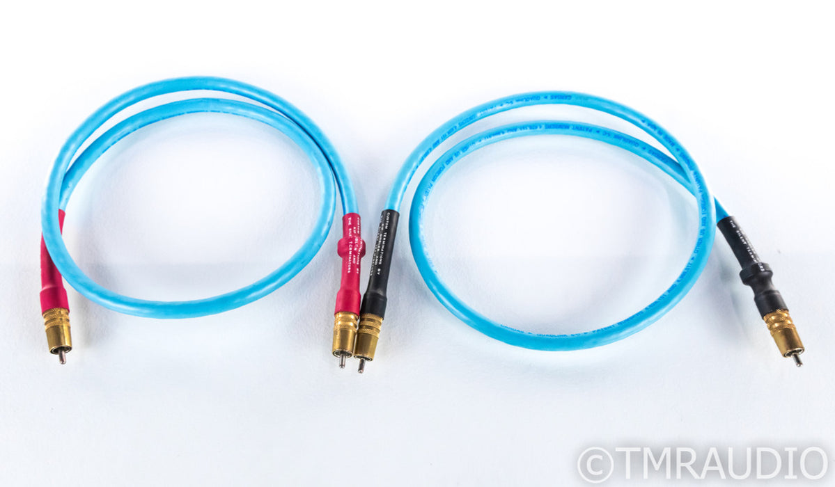 Cardas Quadlink 5-C RCA Cables; 1m Pair Interconnects