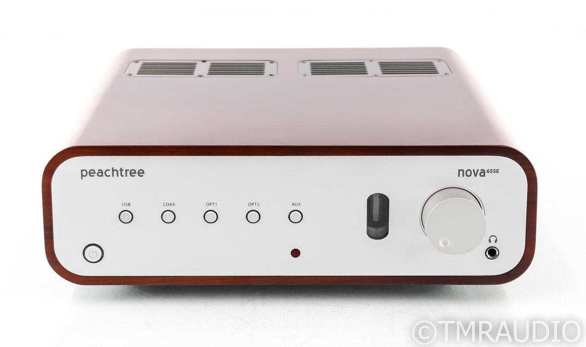 Peachtree Nova 65SE Stereo Tube Hybrid Integrated Amplifier; DAC; Rosewood
