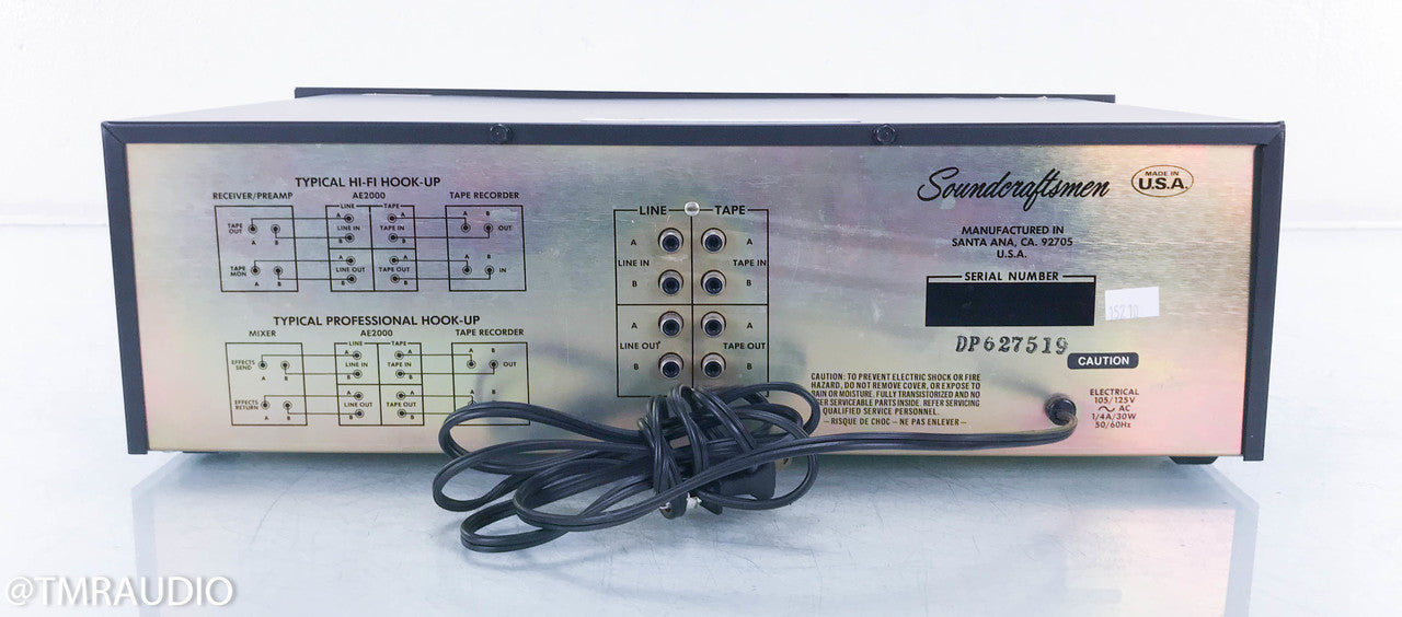 Soundcraftsmen AE-2000 Vintage Stereo Graphic Equalizer