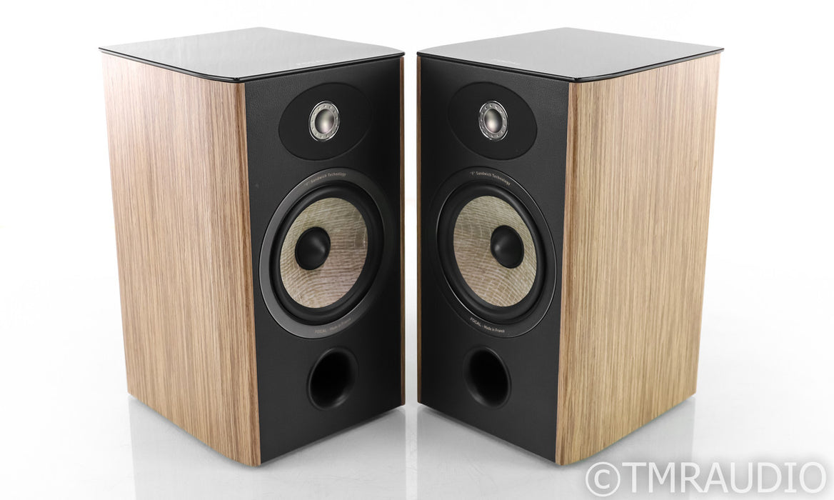 Focal Aria 906 Bookshelf Speakers; Walnut Pair