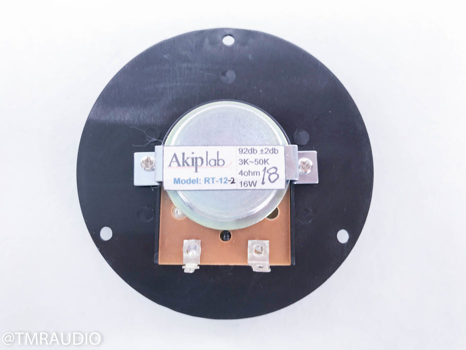 Akip Lab 1" Circular Ribbon Tweeter; Infinity / Genesis (New Old Stock)