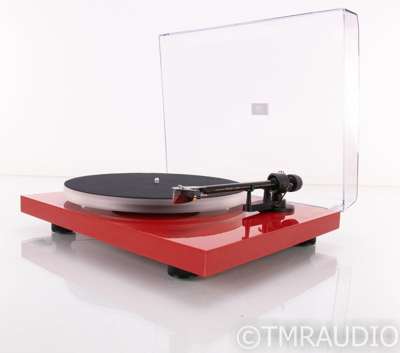 Pro-Ject Debut Carbon Turntable; Ortofon 2M Red Cartridge; Upgraded Platter