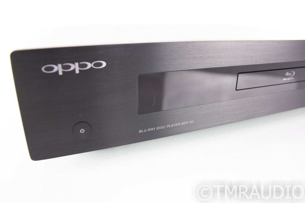 Oppo BDP-93 Universal Blu-Ray Player; BDP93; Remote