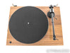 Pro-Ject T1 Phono SB Belt Drive Turntable; Walnut; Ortofon OM 5E Cartridge