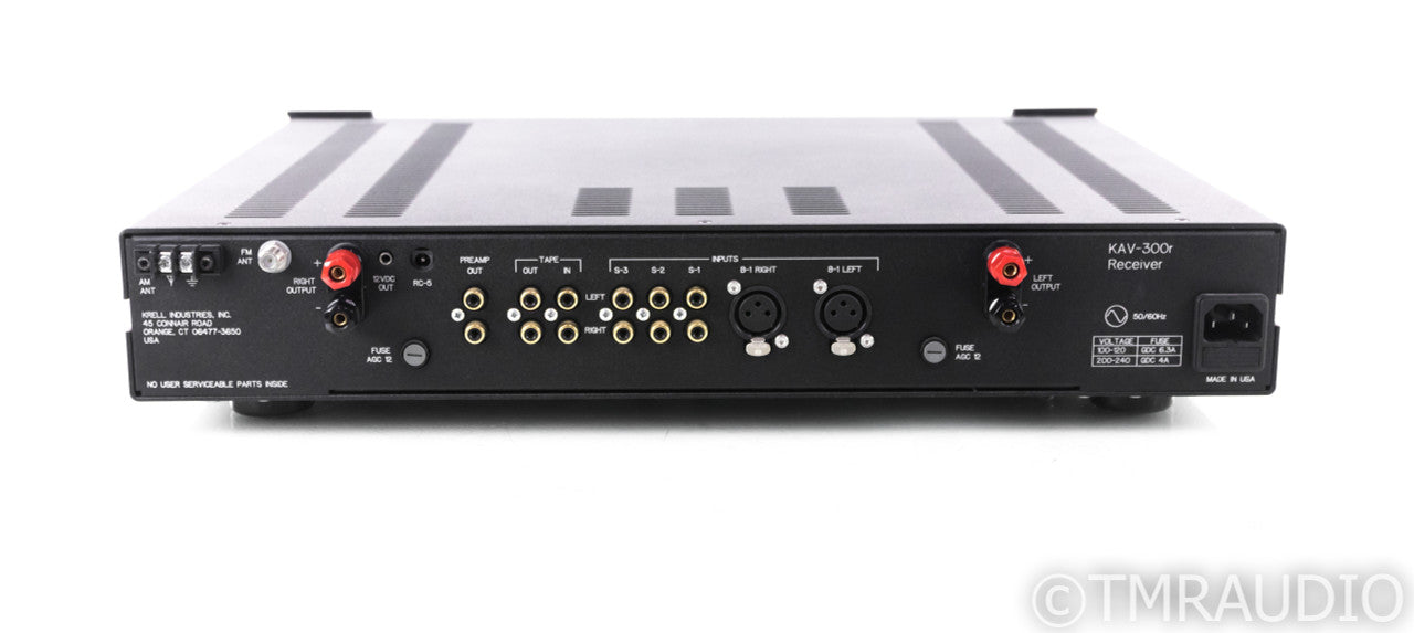 Krell KAV-300r Stereo AM / FM Receiver; KAV300-R (No Remote)