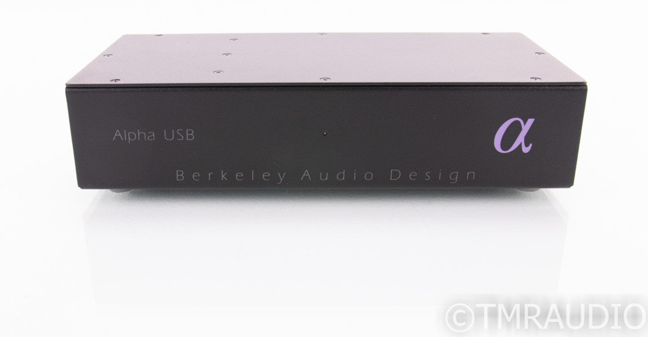 Berkeley Alpha USB Reclocker; D/D Converter; S/PDIF; AES/EBU