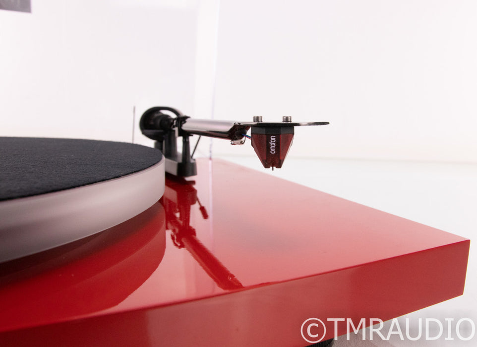 Pro-Ject Debut Carbon Turntable; Ortofon 2M Red Cartridge; Upgraded Platter