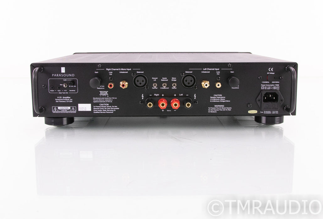Parasound A23 Stereo Power Amplifier; A-23