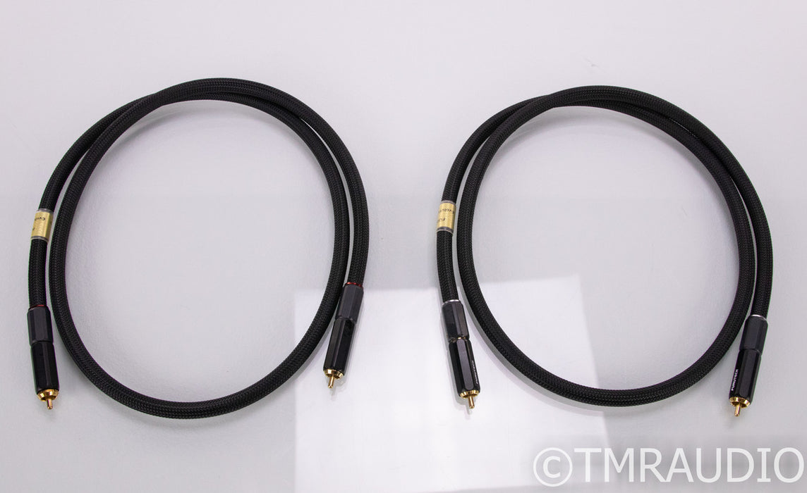 Furutech Evolution Audio II RCA Cables; 1.2m Pair