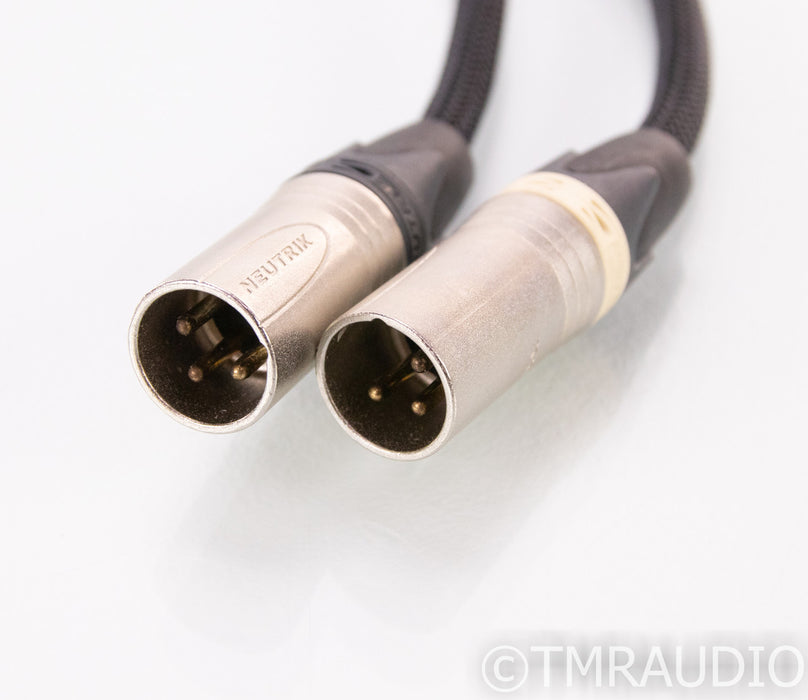 Shunyata Black Mamba XLR Cables; 1m Pair Balanced Interconnects