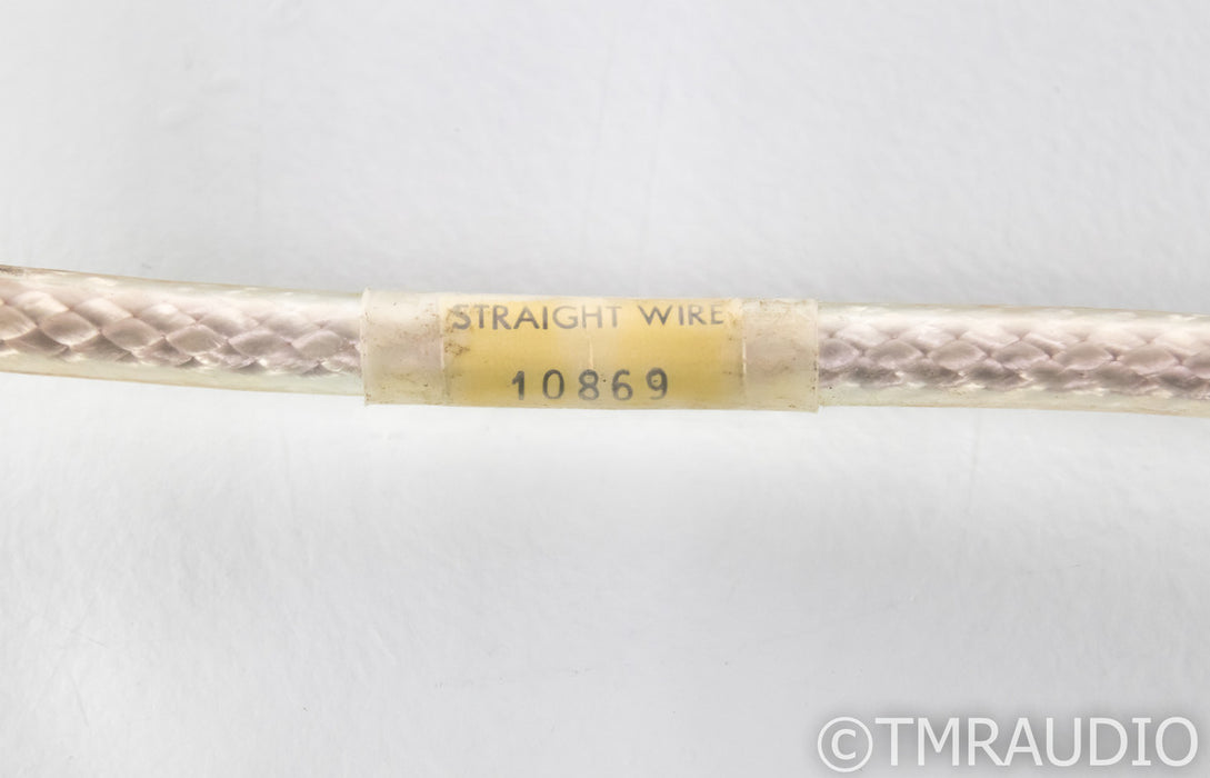 Straight Wire Maestro RCA Cables; .5m Pair Interconnects