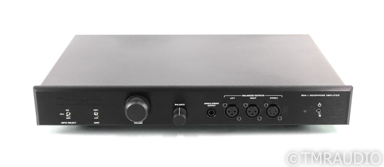 Bryston BHA-1 Headphone Amplifier; BHA1; Black; 17" - 1 Year