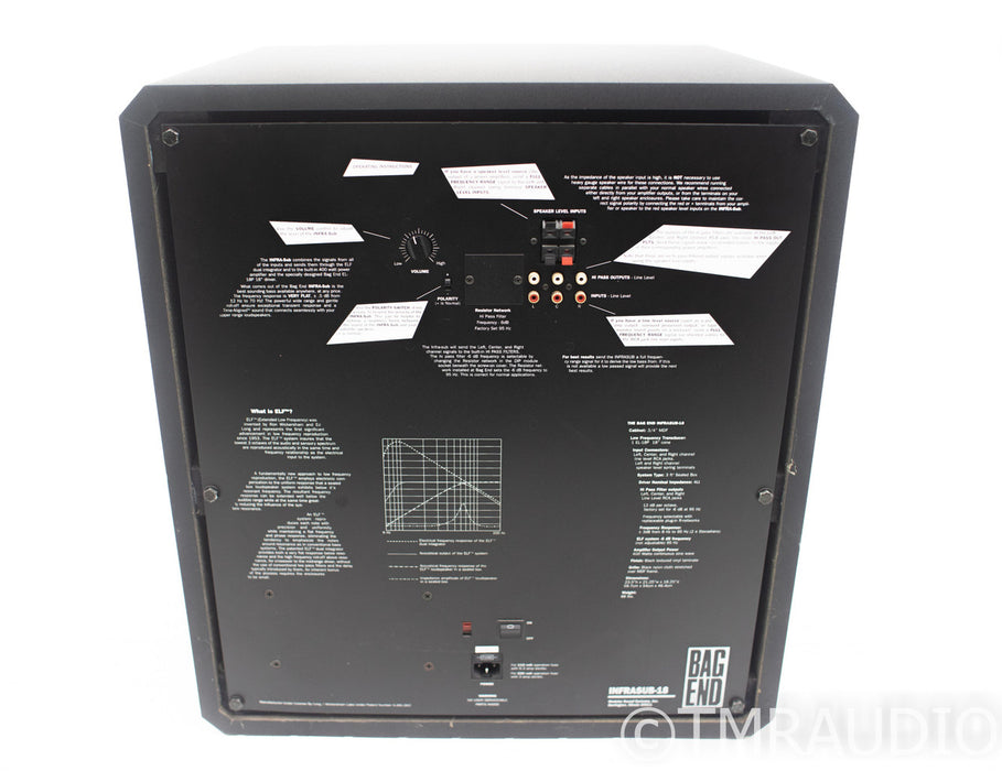 Bag End Infrasub-18 18" Powered Subwoofer