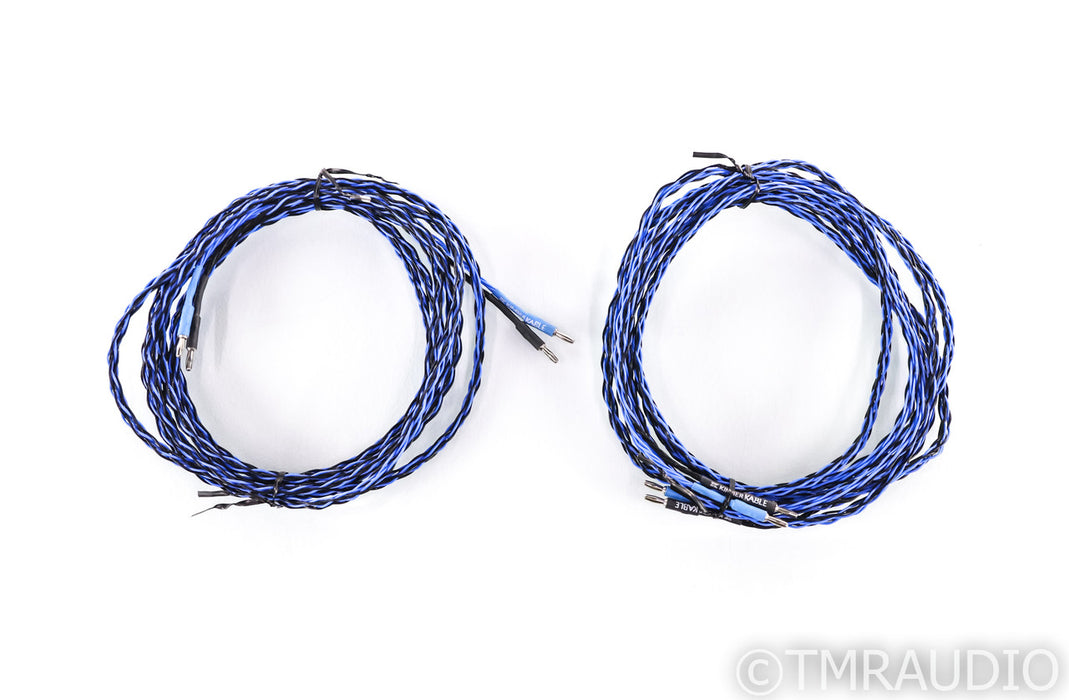 Kimber 4TC Speaker Cables; 15ft Pair