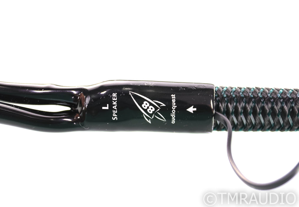 AudioQuest Rocket 88 Type 9 Speaker Cables; 8ft Pair; 72V DBS (DEMO)