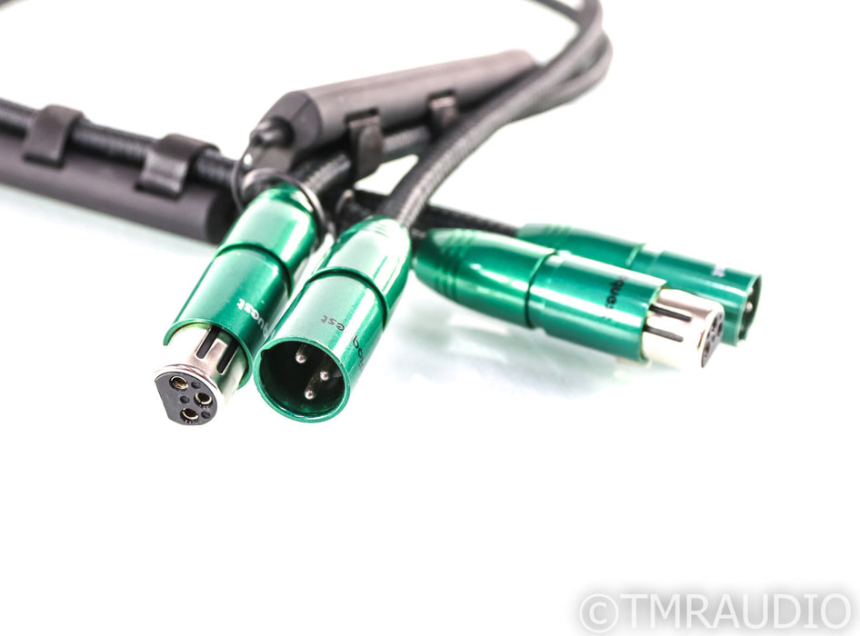 AudioQuest Columbia XLR Cables; 1m Pair Balanced Interconnects; 72v DBS