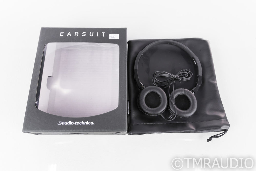 Audio Technica ATH-ES55 Closed Back On-Ear Headphones; ATHES55