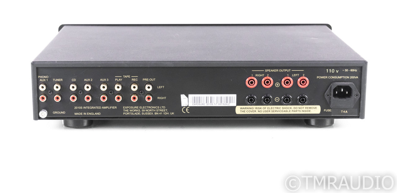 Exposure 2010S Stereo Integrated Amplifier; 2010-S; Remote; MM Phono