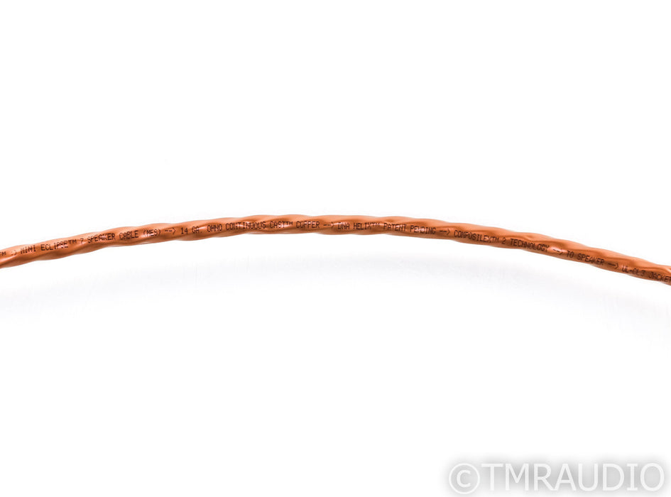 Wireworld Mini Eclipse 7 Speaker Cables; 2.5m Pair