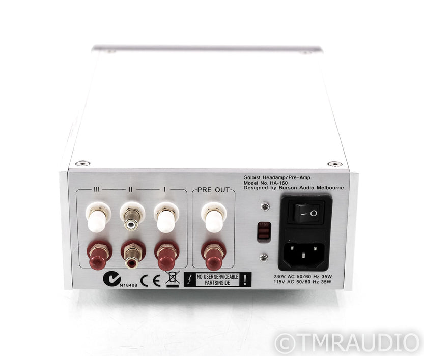 Burson Soloist HA-160 Headphone Amplifier / Preamplifier; HA160