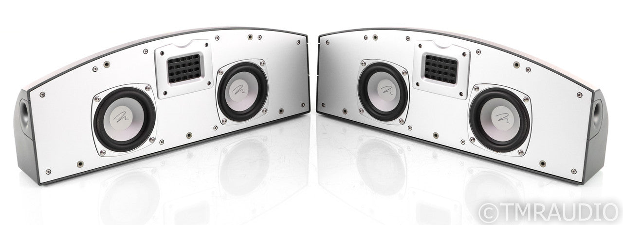 Martin Logan Vignette Wall-Mount Surround Speakers; Silver Pair
