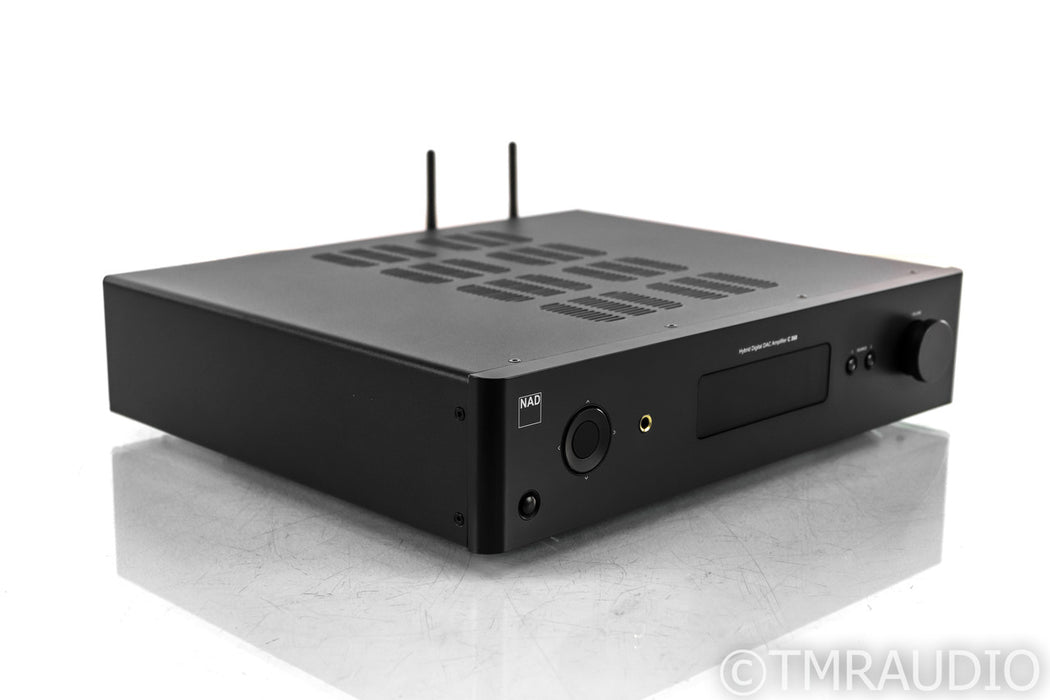 NAD C-368 Stereo Integrated Amplifier; C368; MM Phono; BluOS 2i; HDMI; Remote